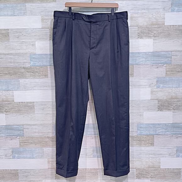 Brooks Brothers Madison Estrato Trabaldo Togna 1840 Suit Gray Mens 44R 39W - Picture 9 of 14